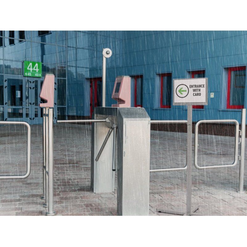 DURABLE Porte-infos INFO STAND OUTDOOR, A4, gris