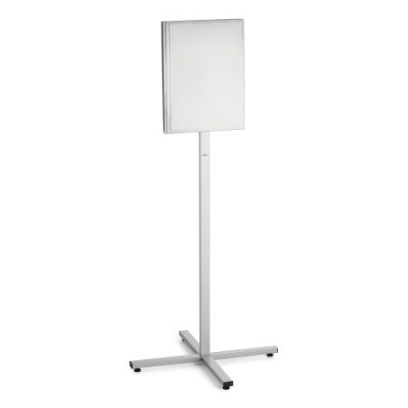 Durable 502957 sign holder/information stand A3 Stainless steel Anthracite, Grey