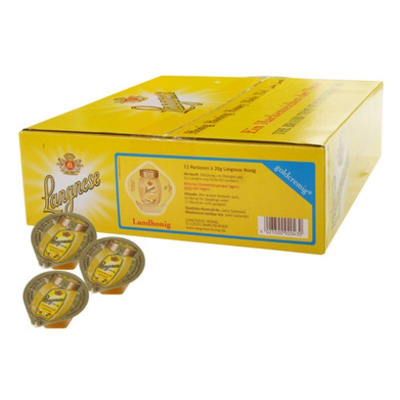 HELLMA Langnese Miel crémeux, dans un carton