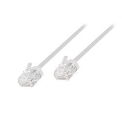 LogiLink CQ3111U networking cable White 20 m Cat6a U/UTP (UTP)