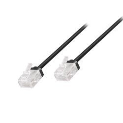 LogiLink CQ3083U câble de réseau Noir 7,5 m Cat6a U/UTP (UTP)