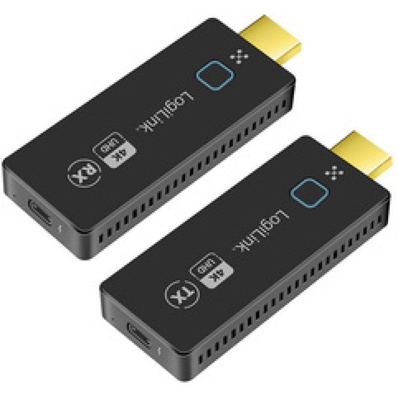 LogiLink Kit amplificateur HDMI Wireless 4K/60Hz, 50 m, noir