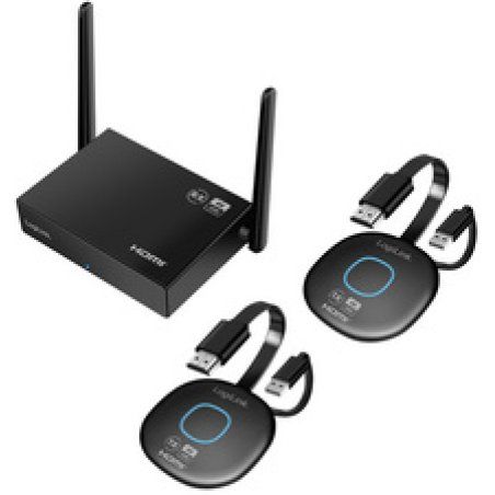 LogiLink Kit visioconférence HDMI Wireless, 4K/60Hz, 50 m