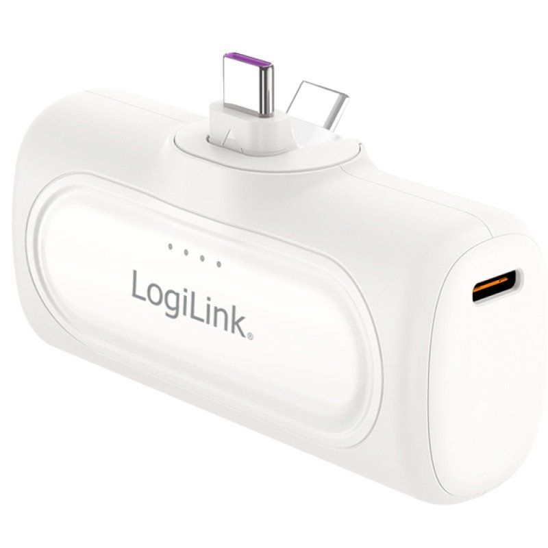 LogiLink PA0349W power bank 5000 mAh White
