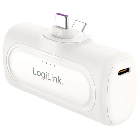 LogiLink PA0349W power bank 5000 mAh White