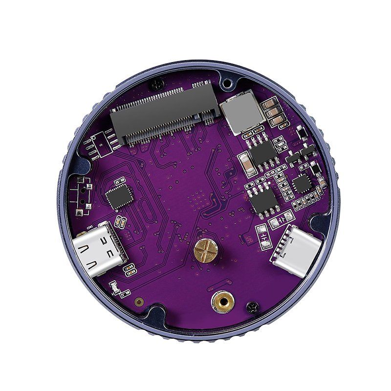 LogiLink Boîtier SSD USB 3.2 Gen2 magnétique, gris