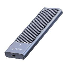 LogiLink UA0435 storage drive enclosure SSD enclosure Grey M.2