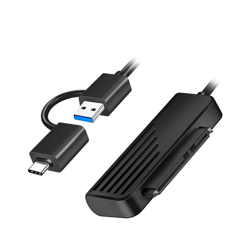 LogiLink USB 3.2 (Gen1) - SATA-Adapter, USB-A/USB-C - SATA