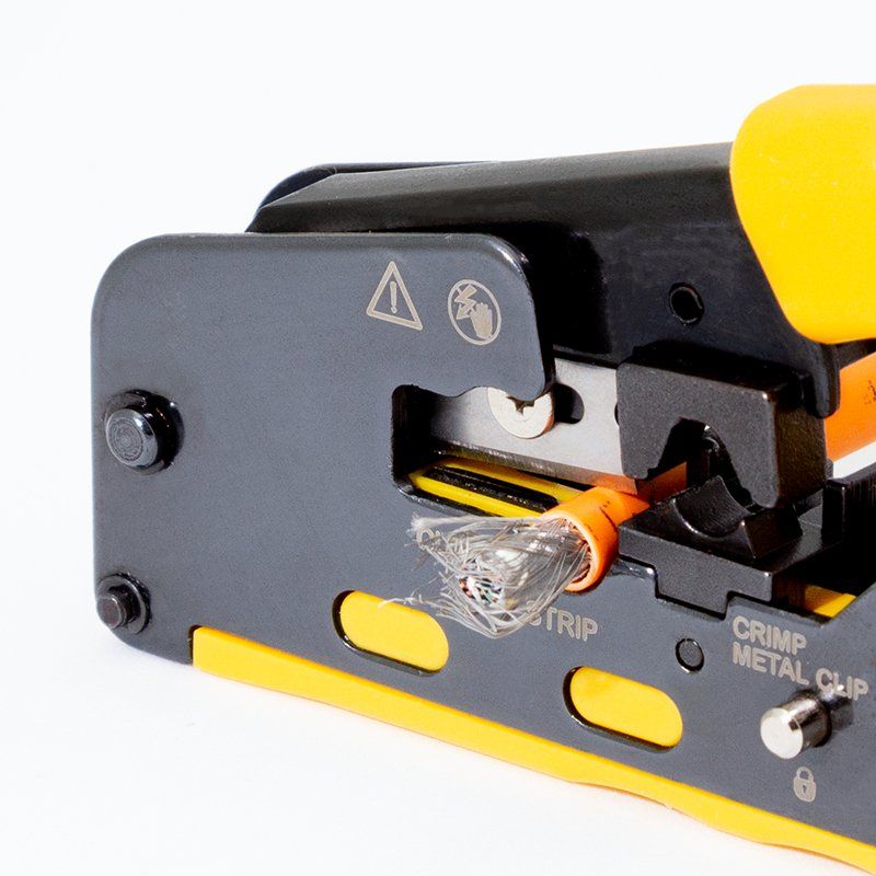 LogiLink Crimpzange für Kat.5/Kat.6/Kat.6A/Kat.7 RJ45 &