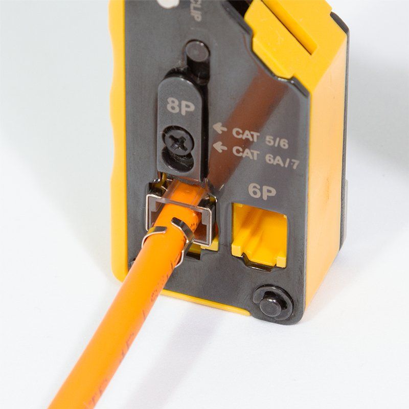 LogiLink WZ0060 cable crimper Crimping tool Black, Yellow