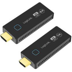 LogiLink Kit amplificateur HDMI Wireless 4K/30Hz, 30 m, noir