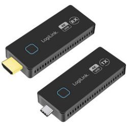 LogiLink Kit amplificateur HDMI Wireless 4K/30Hz, 30 m, noir
