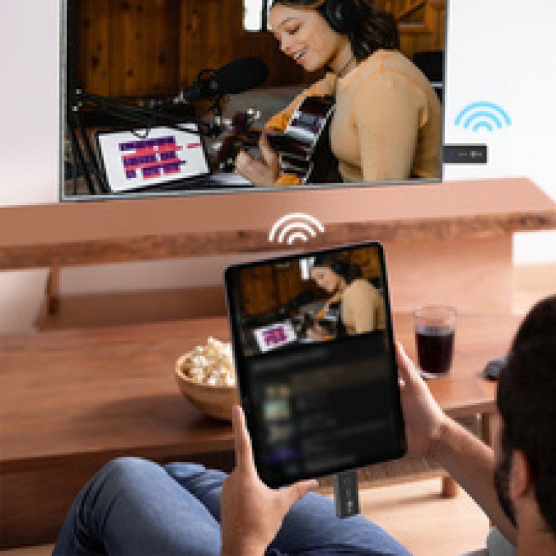 LogiLink Kit amplificateur HDMI Wireless 4K/30Hz, 30 m, noir