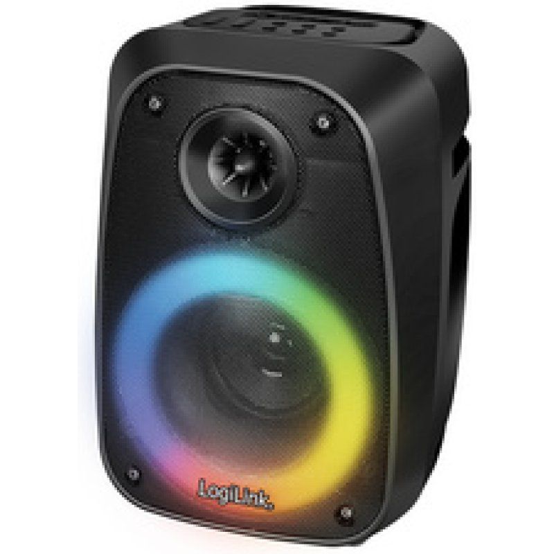 LogiLink Haut-parleur BT 5.0 TWS, 5 égalisations, noir