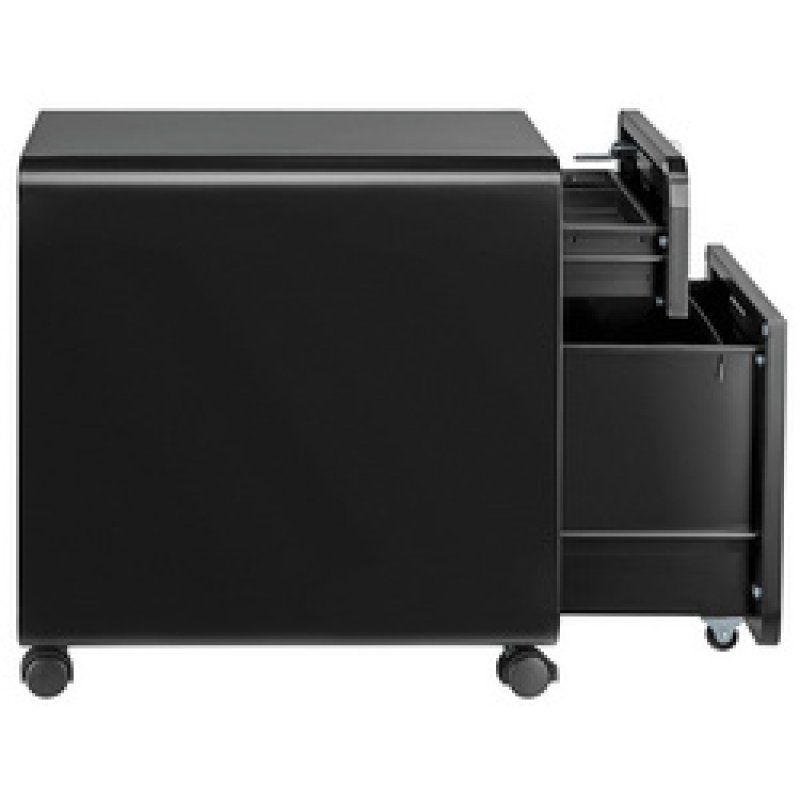 LogiLink Caisson mobile, 2 tiroirs, noir