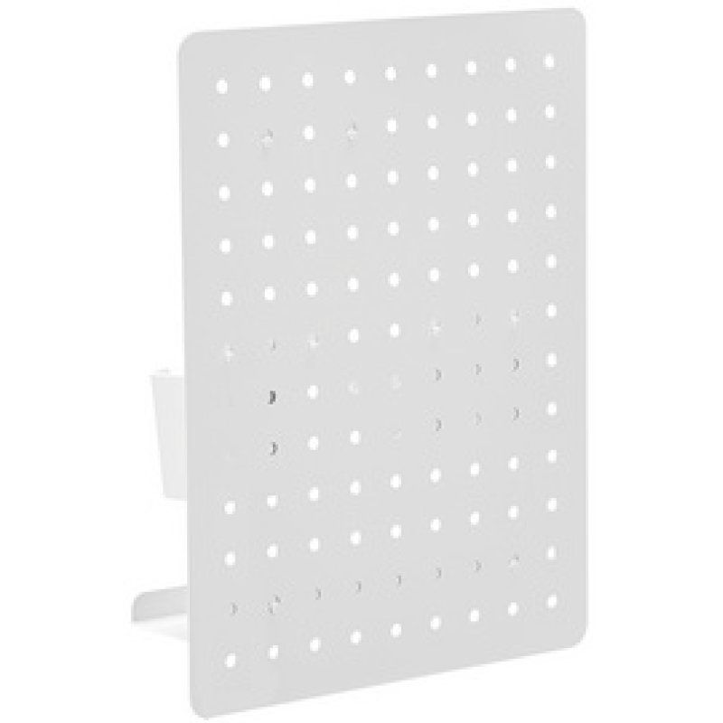 LogiLink Organiseur de bureau avec panneau perforé, blanc