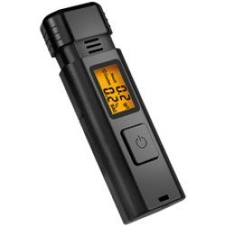 LogiLink Éthylotest, avec écran LCD, noir