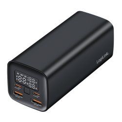 LogiLink Powerbank avec écran, 20.000 mAh, noir