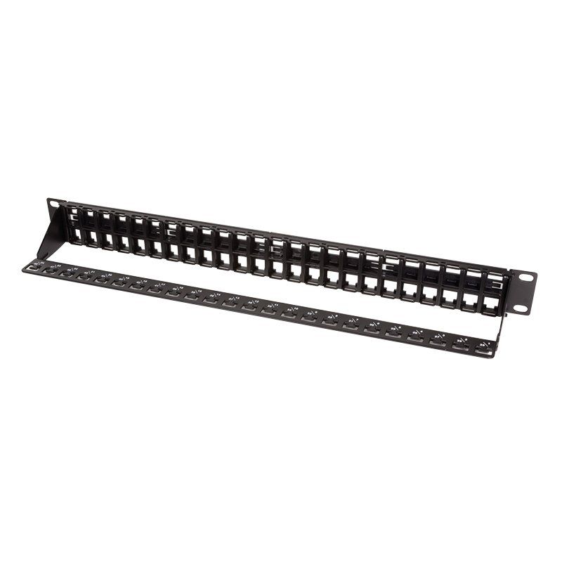 LogiLink 19" Keystone Patch Panel, unbestückt, 48 Port
