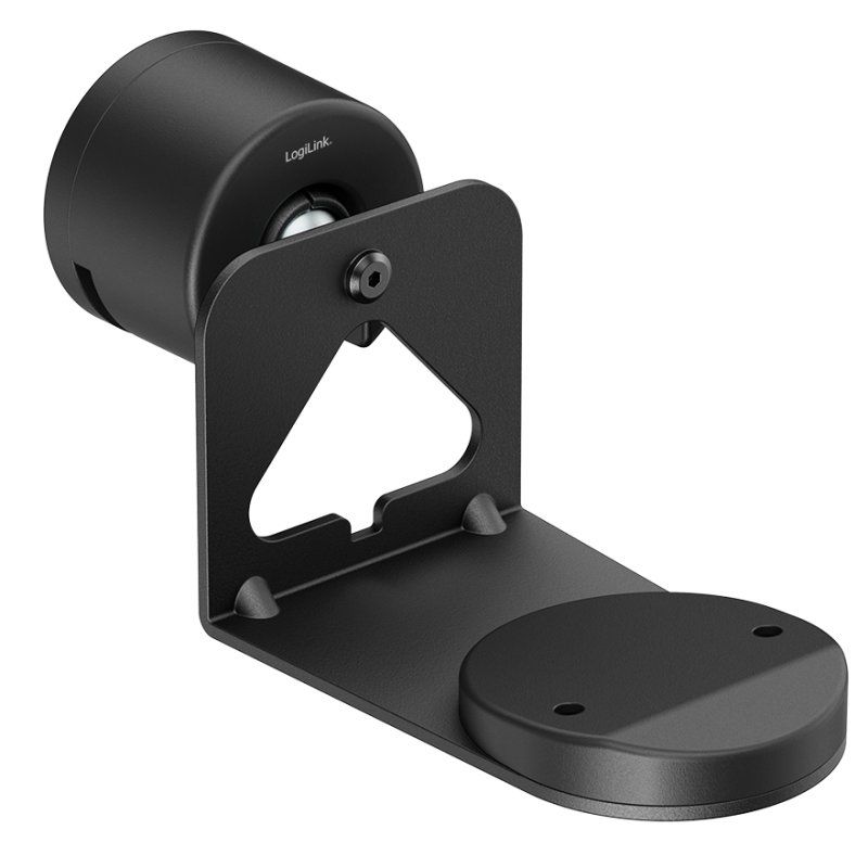 LogiLink BP0207 support de haut-parleurs Mur Plastique, Acier Noir