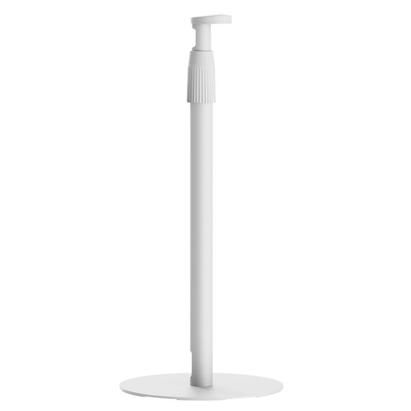 LogiLink BP0208W support de haut-parleurs Sol Métal, Plastique Blanc