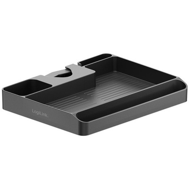 LogiLink Organizer zur Mastbefestigung, schwarz
