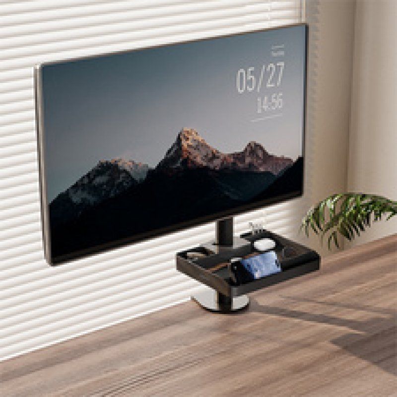 LogiLink Organizer zur Mastbefestigung, schwarz