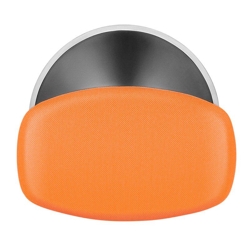 LogiLink Sitz-Steh-Hocker, höhenverstellbar, schwarz/orange