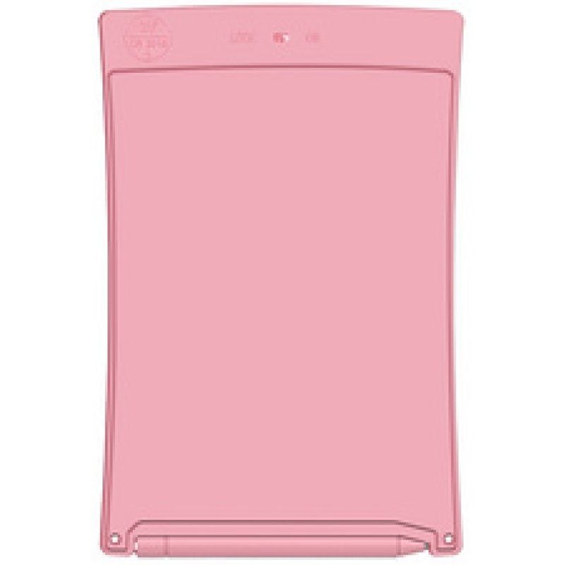 LogiLink Ardoise LCD pour enfants, 8,5 pouces, rose