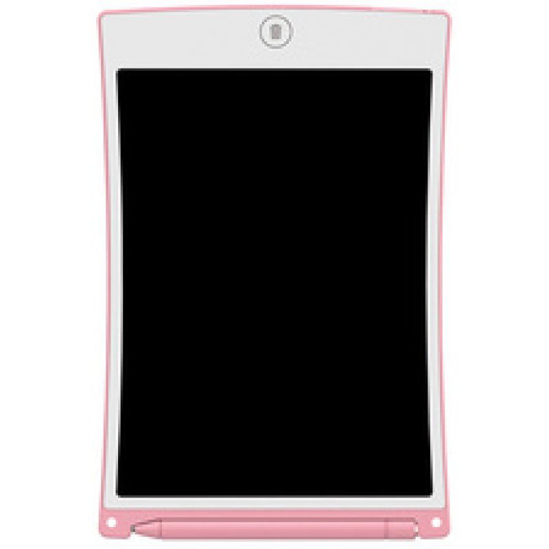 LogiLink Ardoise LCD pour enfants, 8,5 pouces, rose