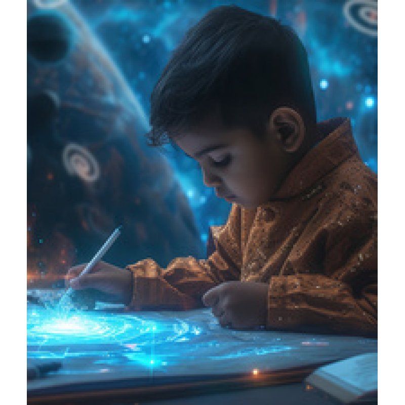 LogiLink Ardoise LCD pour enfants, 8,5 pouces, rose