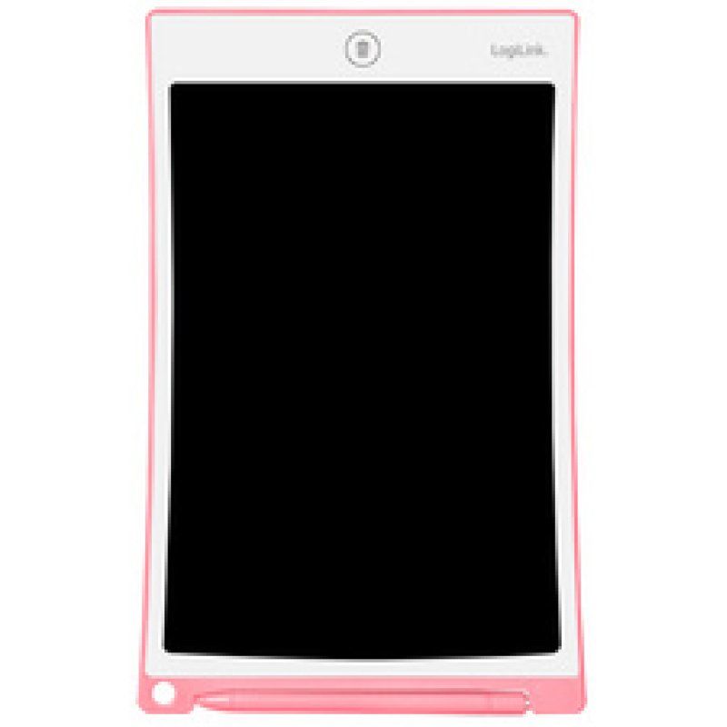 LogiLink Ardoise LCD pour enfants, 10 pouces, rose