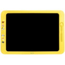 LogiLink Ardoise LCD pour enfants, 19 pouces, jaune