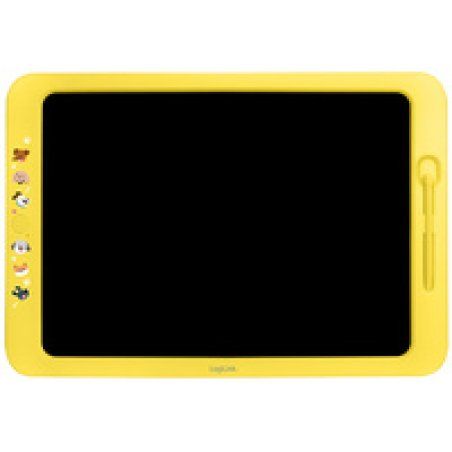 LogiLink Ardoise LCD pour enfants, 19 pouces, jaune