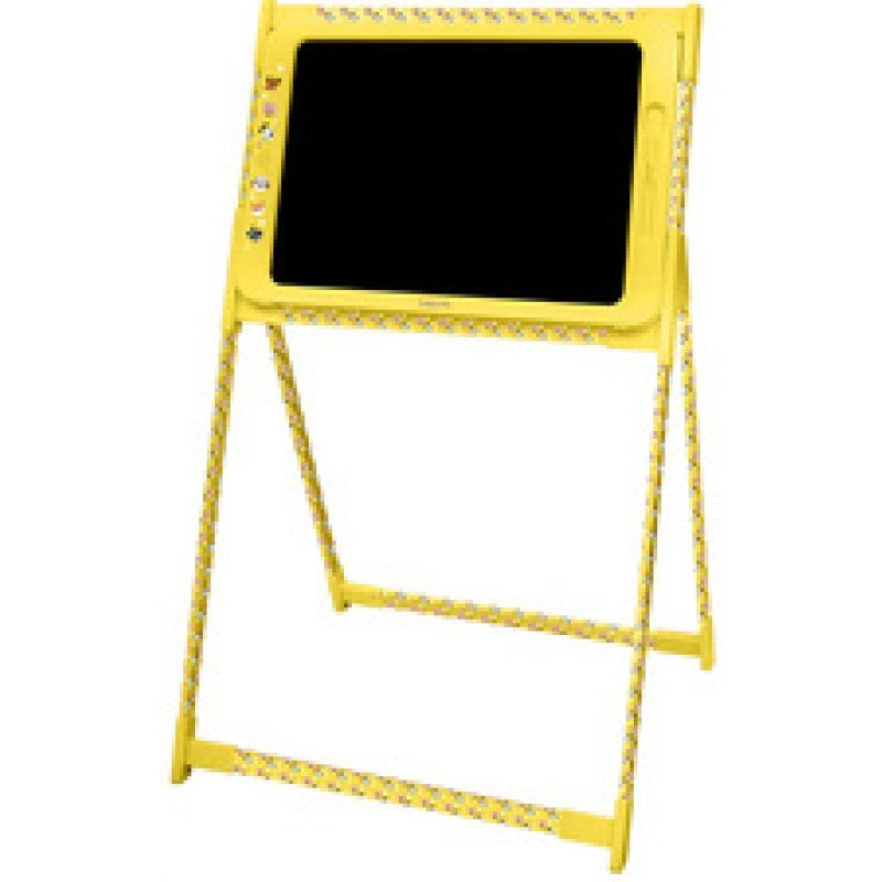 LogiLink Ardoise LCD pour enfants, 19 pouces, jaune