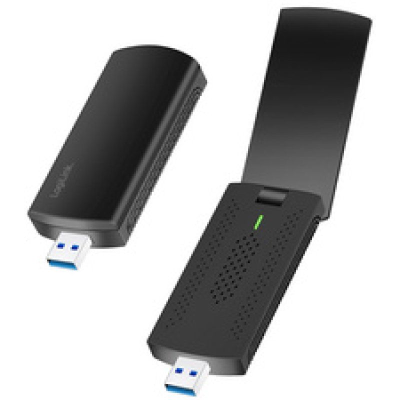 LogiLink Adaptateur WiFi USB 3.0, avec support magnétique