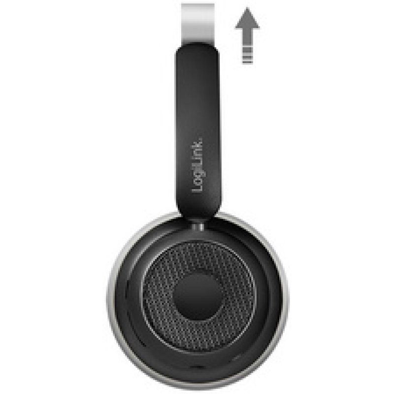 LogiLink Casque audio BT 6.0 AuraSolo, bluetooth, argent