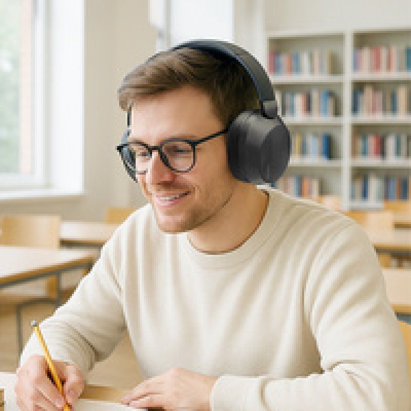 LogiLink Casque audio BT 6.0 SOUND WAVE, bluetooth, noir