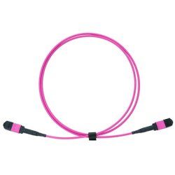 LogiLink Câble patch MPO, 12 fibres, Multimode, OM4, 15 m