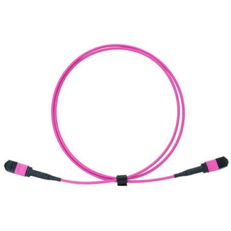 LogiLink Câble patch MPO, 12 fibres, Multimode, OM4, 15 m