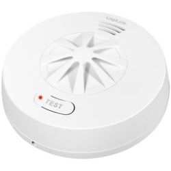 LogiLink Détecteur de chaleur, alarme: env. 85 dB, blanc