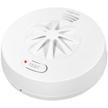 LogiLink Détecteur de chaleur, alarme: env. 85 dB, blanc