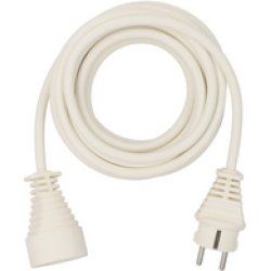 brennenstuhl Rallonge électrique, plastique, blanc, 5 m