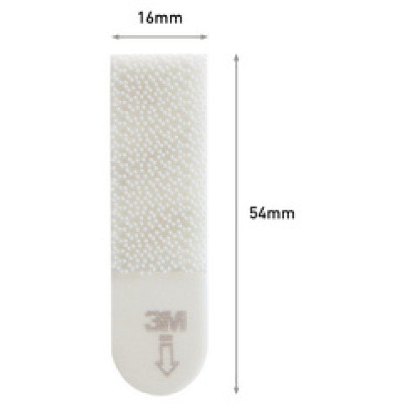 3M Command Languettes accroche-tableaux, taille: S, noir