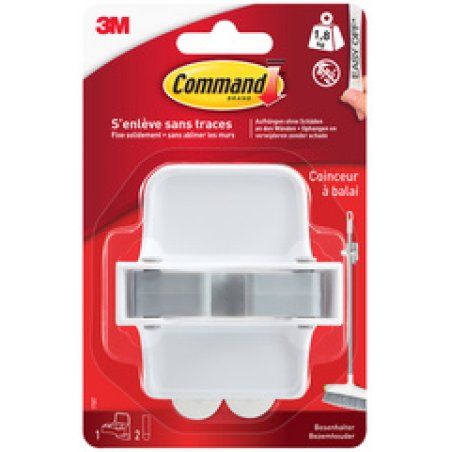 3M Command Porte-balais pour manche de diamètre: 25 mm