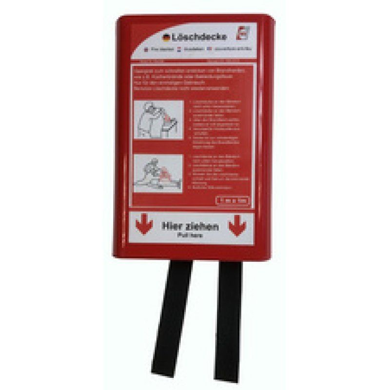 IWH Couverture anti-feu, DIN EN 1869, tissu de verre