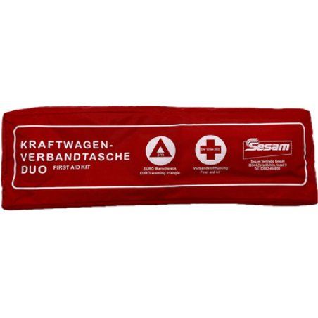 IWH KFZ-Verbandtasche Duo, Inhalt DIN 13164, schwarz