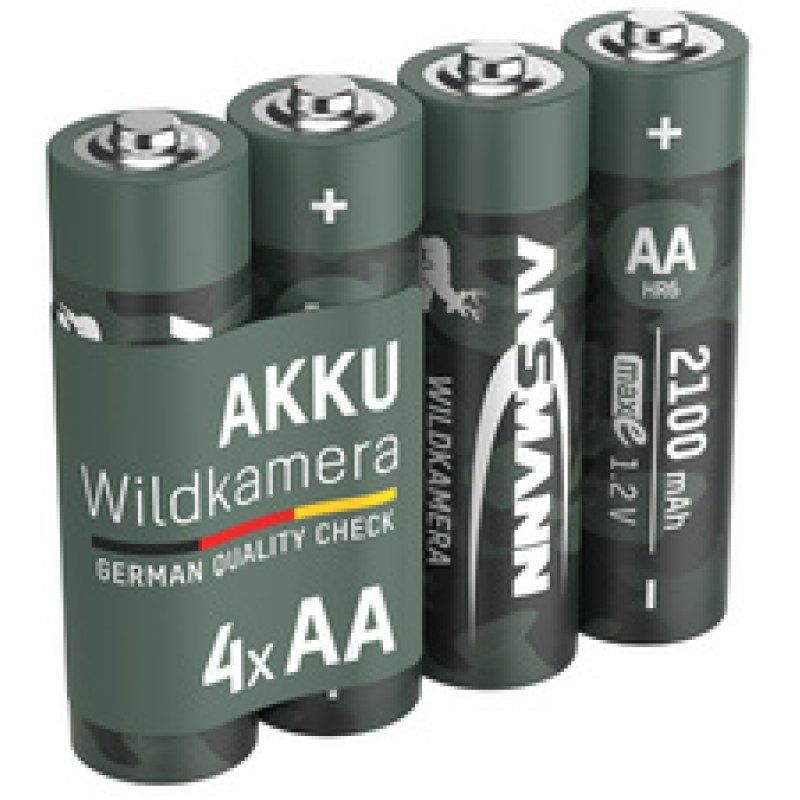 ANSMANN Pile NiMH "WILDKAMERA" maxE, AA, 2100 mA