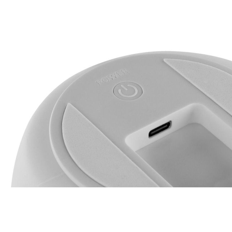 ANSMANN Veilleuse en silicone Hibou Finn, blanc