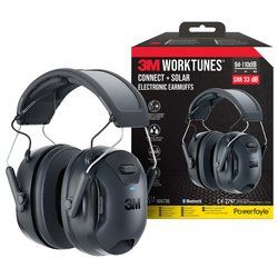 3M WorkTunes Capsule de protection auditive Connect & Solar